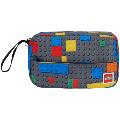 LEGO toaletní taška s poutkem - Brick Dots Red