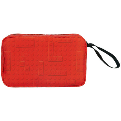 LEGO toaletní taška s poutkem - Brick Dots Red