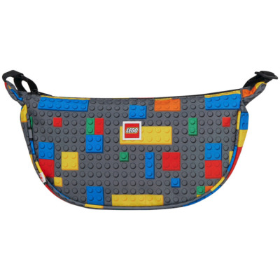 LEGO crossbody taška velká - Colorful Bricks