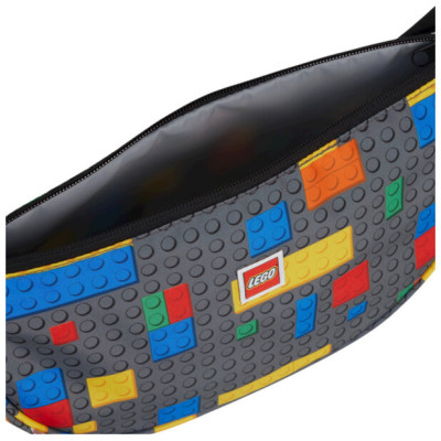 LEGO crossbody taška velká - Brick Dots Red