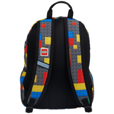 LEGO batoh Colorblock - Brick Dots Red