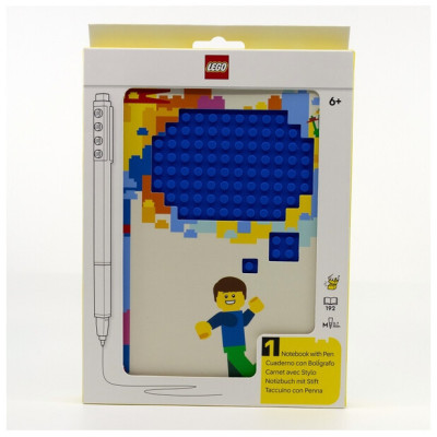LEGO Zápisník s gelovým perem - Thoughts, recyklovatelný