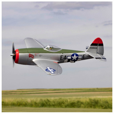E-flite Micro P-47 Thunderbolt 0.625m BNF Basic AS3X+ SAFE Select