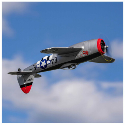 E-flite Micro P-47 Thunderbolt 0.625m BNF Basic AS3X+ SAFE Select