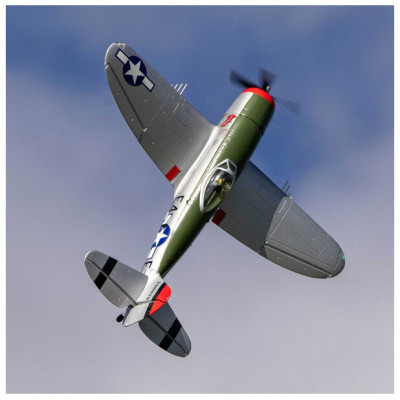 E-flite Micro P-47 Thunderbolt 0.625m BNF Basic AS3X+ SAFE Select