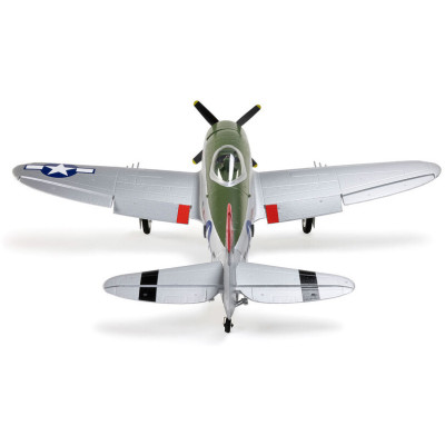 E-flite Micro P-47 Thunderbolt 0.625m BNF Basic AS3X+ SAFE Select