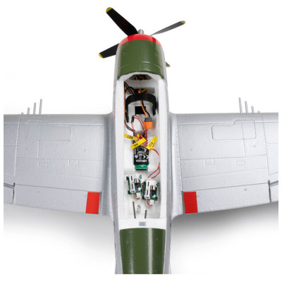E-flite Micro P-47 Thunderbolt 0.625m BNF Basic AS3X+ SAFE Select