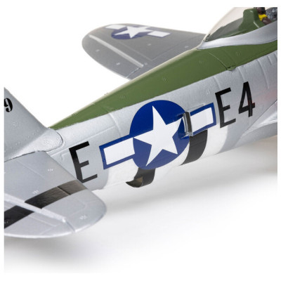E-flite Micro P-47 Thunderbolt 0.625m BNF Basic AS3X+ SAFE Select