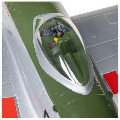 E-flite Micro P-47 Thunderbolt 0.625m BNF Basic AS3X+ SAFE Select