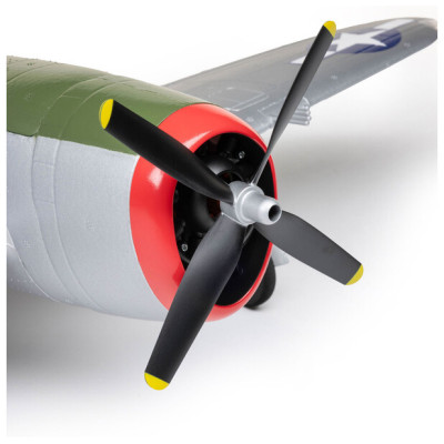 E-flite Micro P-47 Thunderbolt 0.625m BNF Basic AS3X+ SAFE Select