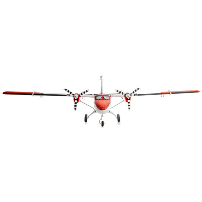 E-flite DHC-6 Twin Otter 1.4m AS3X+ SAFE Select BNF Basic, plováky