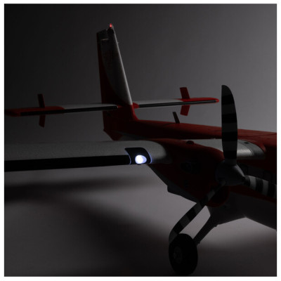 E-flite DHC-6 Twin Otter 1.4m AS3X+ SAFE Select BNF Basic, plováky