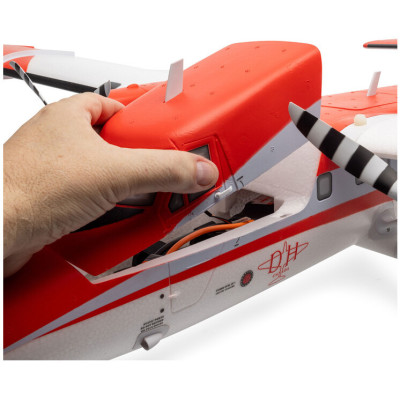 E-flite DHC-6 Twin Otter 1.4m AS3X+ SAFE Select BNF Basic, plováky