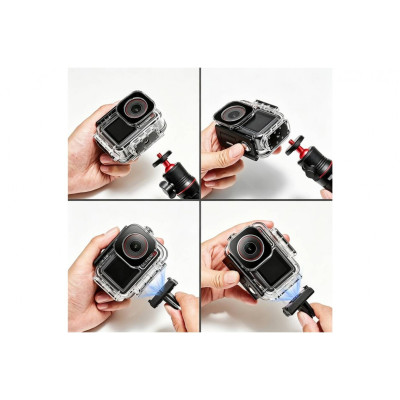 DJI Osmo - PULUZ 60 m magnetické vodotěsné potápěčské pouzdro pro DJI Osmo Action 5 Pro/4