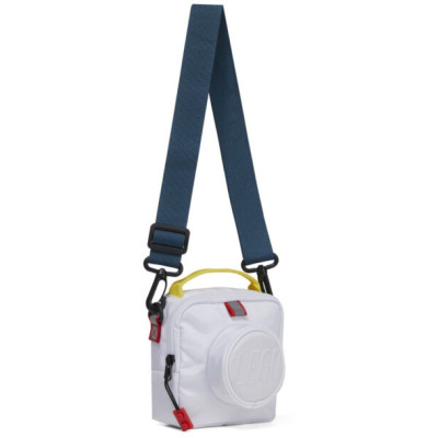 LEGO crossbody taška mini Signature Brick 1x1 - bílá
