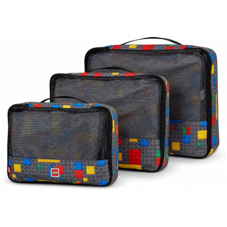LEGO sada cestovních organizérů 3 ks - Colorful Bricks