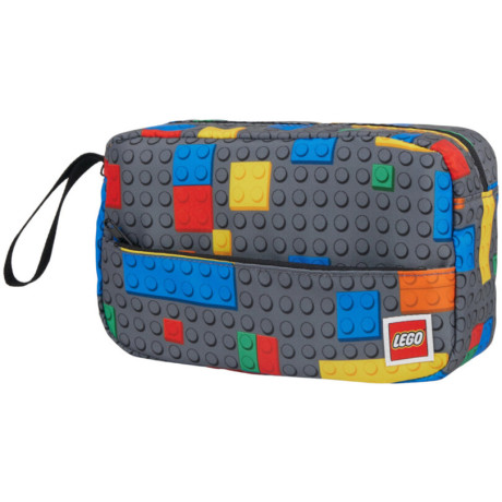 LEGO toaletní taška s poutkem - Colorful Bricks
