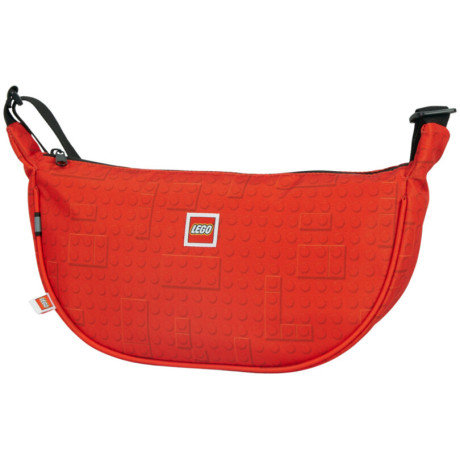 LEGO crossbody taška velká - Brick Dots Red