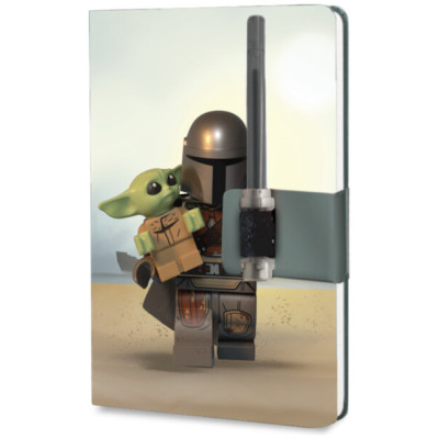 LEGO Zápisník s gelovým perem - Star Wars Mandalorian