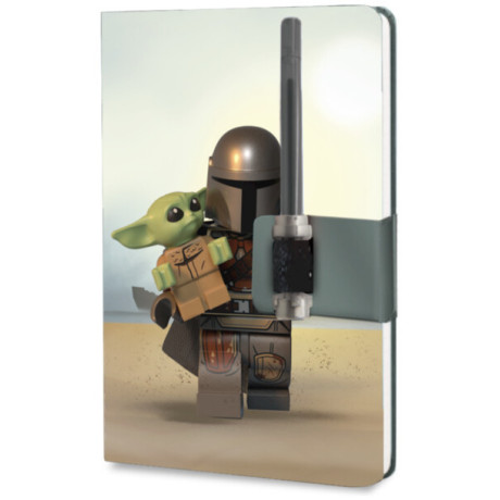 LEGO Zápisník s gelovým perem - Star Wars Mandalorian