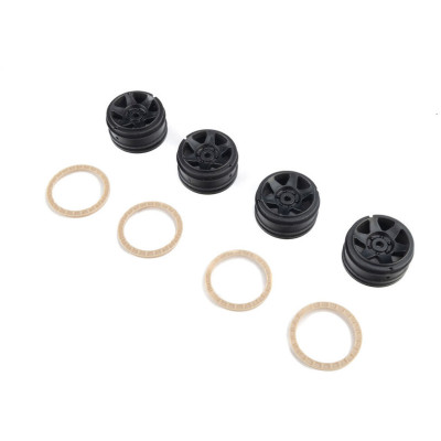 Pro-Line disk a beadlock 1:30 Black Rhino Bahari (4): Axial SCX30