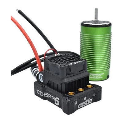 Castle motor 1717-1260KV, reg. Cobra 6