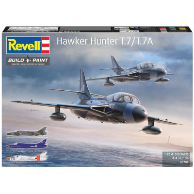 Plastic ModelKit letadlo 03786 - Hawker Hunter T.7/T.7A (1:32)