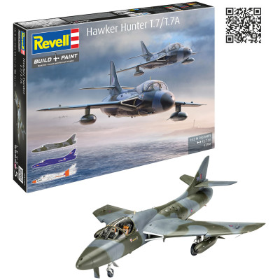 Plastic ModelKit letadlo 03786 - Hawker Hunter T.7/T.7A (1:32)