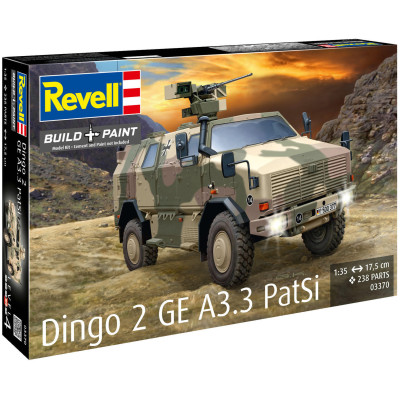 Plastic ModelKit military 03370 - Dingo 2 GE A3.3 PatSi (1:35)