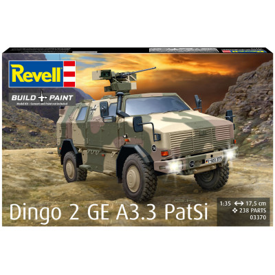 Plastic ModelKit military 03370 - Dingo 2 GE A3.3 PatSi (1:35)