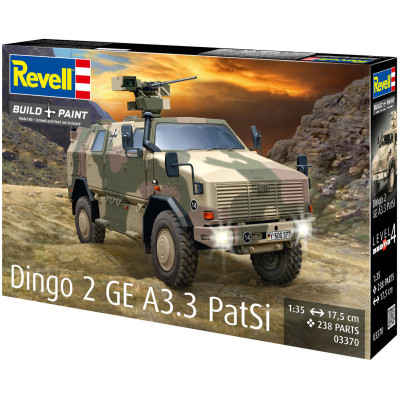 Plastic ModelKit military 03370 - Dingo 2 GE A3.3 PatSi (1:35)