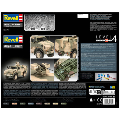 Plastic ModelKit military 03370 - Dingo 2 GE A3.3 PatSi (1:35)