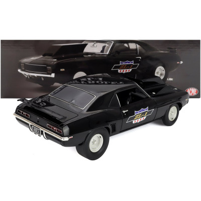 ACME MODELS CHEVROLET CAMARO ZL-1 DRAG OUTLAWS 1969 - BLACK 1/18