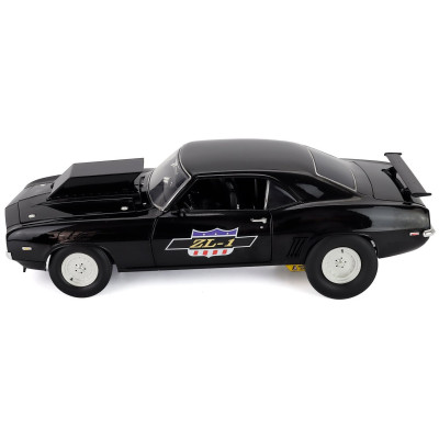 ACME MODELS CHEVROLET CAMARO ZL-1 DRAG OUTLAWS 1969 - BLACK 1/18