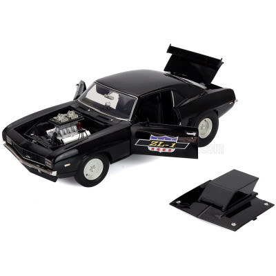 ACME MODELS CHEVROLET CAMARO ZL-1 DRAG OUTLAWS 1969 - BLACK 1/18