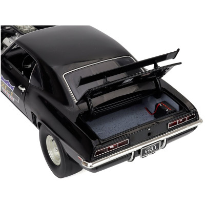 ACME MODELS CHEVROLET CAMARO ZL-1 DRAG OUTLAWS 1969 - BLACK 1/18