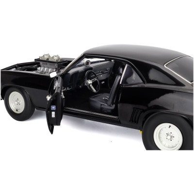 ACME MODELS CHEVROLET CAMARO ZL-1 DRAG OUTLAWS 1969 - BLACK 1/18