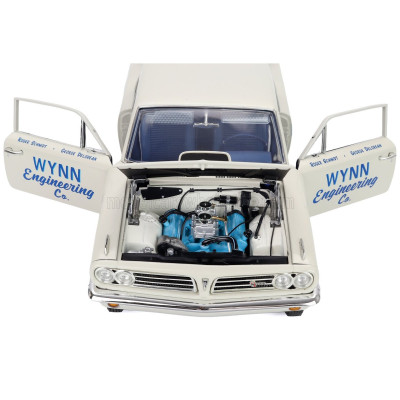 ACME MODELS PONTIAC TEMPEST SUPER DUTY WYNN ENGINEERING RACING 1963 - WHITE 1/18