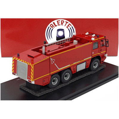 ALERTE RENAULT VMA 10 SIDES TANKER TRUCK AEROPORT CCI MARSEILLE PROVENCE 3-ASSI 2012 - RED 1/43