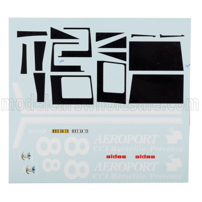 ALERTE RENAULT VMA 10 SIDES TANKER TRUCK AEROPORT CCI MARSEILLE PROVENCE 3-ASSI 2012 - RED 1/43