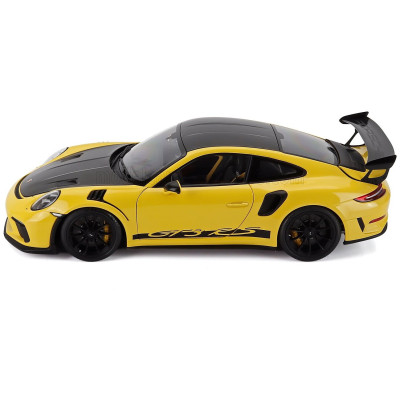 AUTOART PORSCHE 911 991-2 GT3 RS COUPE WEISSACH PACKAGE 2017 - RACING YELLOW 1/18