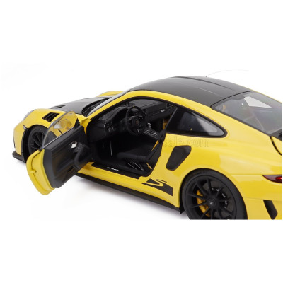 AUTOART PORSCHE 911 991-2 GT3 RS COUPE WEISSACH PACKAGE 2017 - RACING YELLOW 1/18