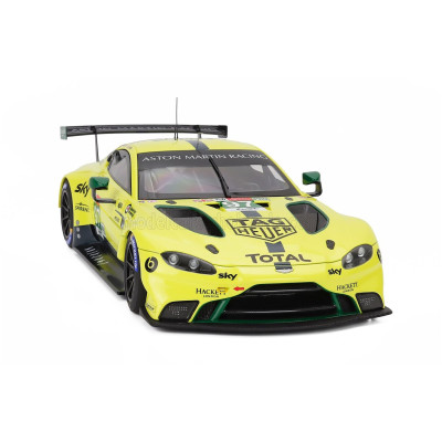 AUTOART ASTON MARTIN VANTAGE AMR TEAM ASTON MARTIN RACING N 97 24h LE MANS 2018 A.LYNN - M.MARTIN - J.ADAM - YELLOW 1/18
