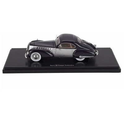 AUTOCULT AERO 30 SODOMKA COUPE 1936 - DARK BLUE SILVER 1/43