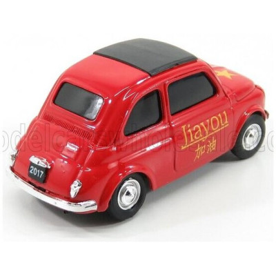 BRUMM FIAT 500 BRUMS CINA NI HAO 2018 - RED 1/43