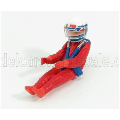 BRUMM FIGURES DIDIER PIRONI FOR FERRARI 126C2 F1 - RED 1/43
