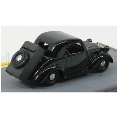 BRUMM FIAT 500A TOPOLNO 1 SERIES A METANO - 10th METANAUTO 2007 - BLACK 1/43