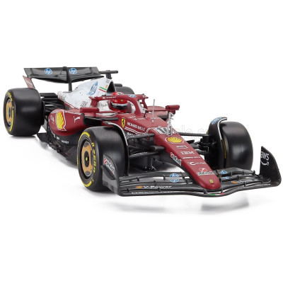 BURAGO FERRARI F1 SF-25 TEAM SCUDERIA FERRARI HP N 16 MONZA ITALY GP 2025 CHARLES LECLERC - NIKI LAUDA 50th ANNIVERSARY WORLD