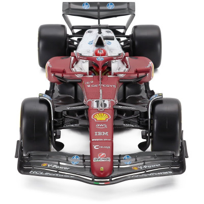 BURAGO FERRARI F1 SF-25 TEAM SCUDERIA FERRARI HP N 16 MONZA ITALY GP 2025 CHARLES LECLERC - NIKI LAUDA 50th ANNIVERSARY WORLD