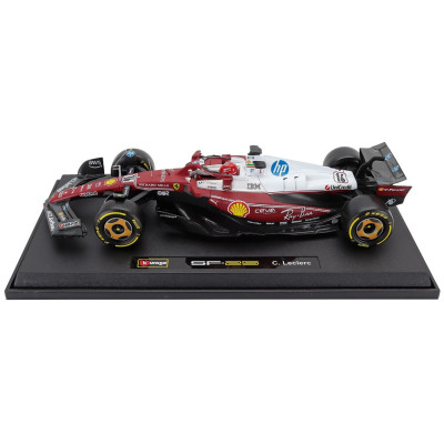 BURAGO FERRARI F1 SF-25 TEAM SCUDERIA FERRARI HP N 16 MONZA ITALY GP 2025 CHARLES LECLERC - NIKI LAUDA 50th ANNIVERSARY WORLD